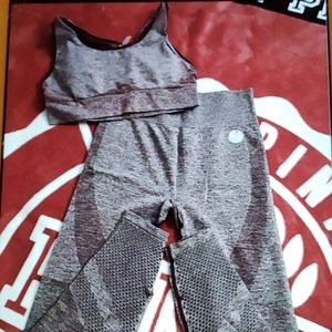 VS PINK SEAMLESS SET